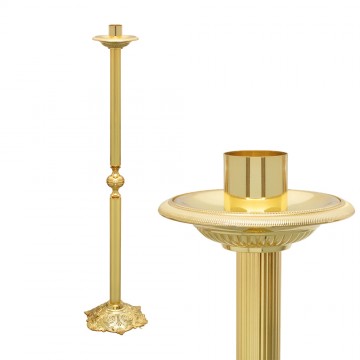 Coppia candelieri ottone