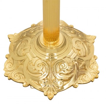 Coppia candelieri ottone