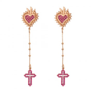 Orecchini Sacro Cuore...