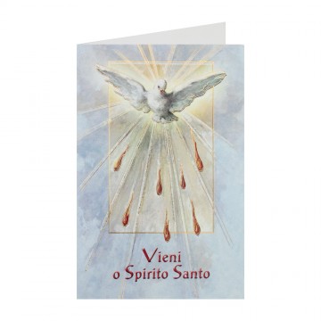 Pieghevole Vieni o Spirito...