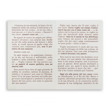 Pieghevole Amami Come sei