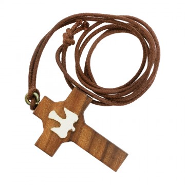 Pendente Croce con Colomba