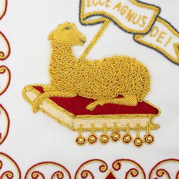 Palla Copricalice Ricamo...