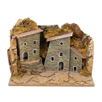 Gruppo Tre Casette con Luce