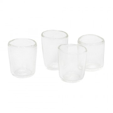 Set 4 Bottiglie in Vetro...