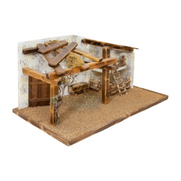 Capanna Artigianale con Scala