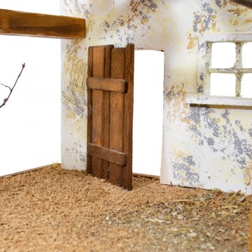 Capanna Artigianale con Scala