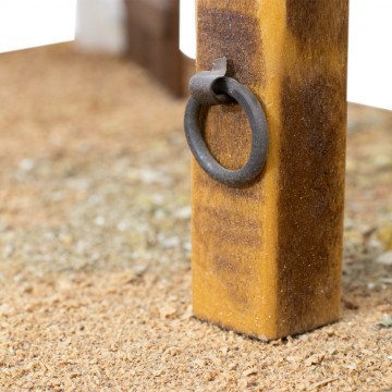 Capanna Artigianale con Scala