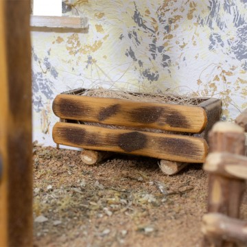 Capanna Artigianale con Scala