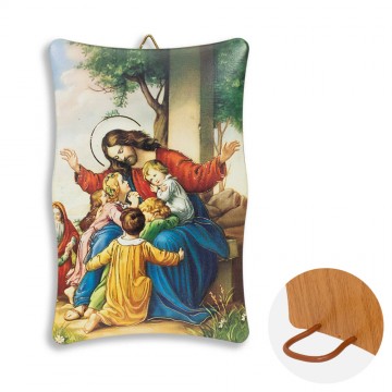 Quadretto Gesù con i Pargoli