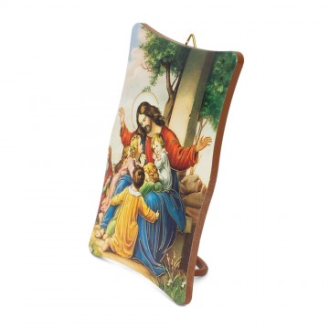 Quadretto Gesù con i Pargoli