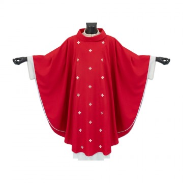 Casula Rossa con Croci...