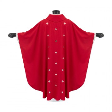 Casula Rossa con Croci...