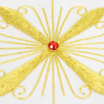 Palla Copricalice Ricamo a...