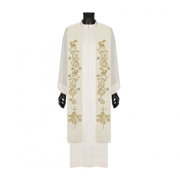 Stola Sacerdotale Ricamo JHS