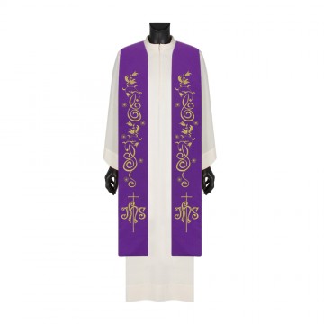 Stola Sacerdotale Ricamo JHS