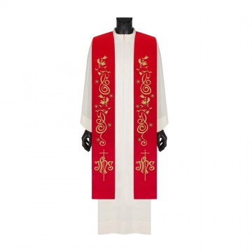 Stola Sacerdotale Ricamo JHS