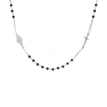 Rosario Girocollo in Metallo