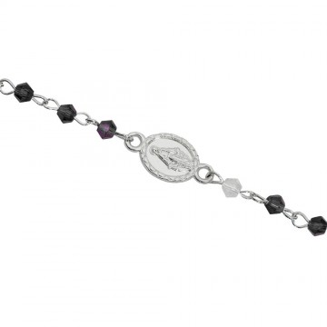 Rosario Girocollo in Metallo