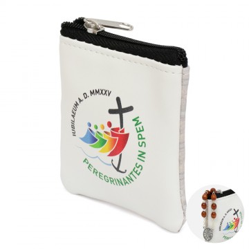 Portarosario in Similpelle...