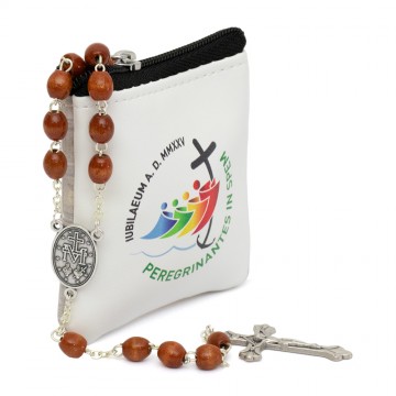 Portarosario in Similpelle...