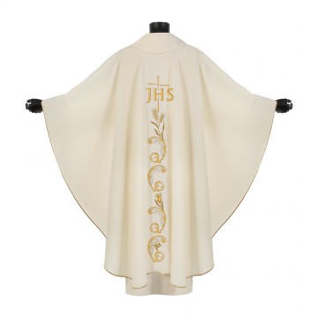 Casula Sacerdotale Ricamo JHS