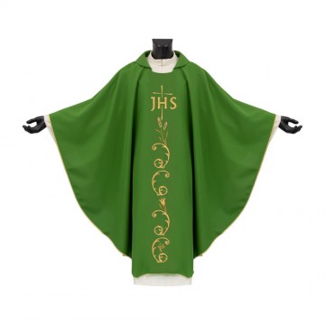 Casula Sacerdotale Ricamo JHS