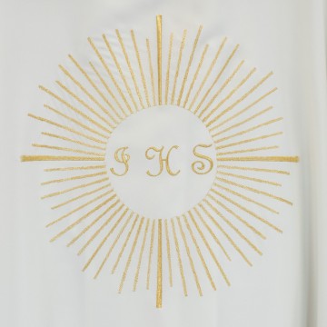 Casula Avorio Ricamo JHS e...