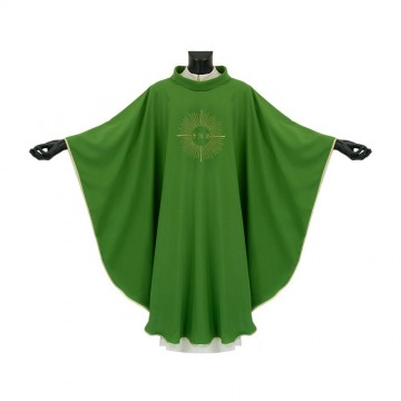 Casula Verde Ricamo JHS e...