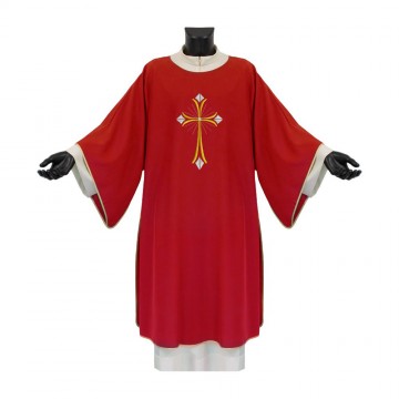 Dalmatica Rossa con Croce...