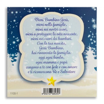 Magnete Natalizio con Capanna