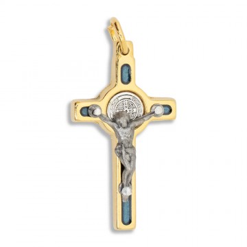 Ciondolo Croce Smaltata San...