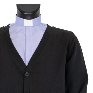 Cardigan Nero per Sacerdote...