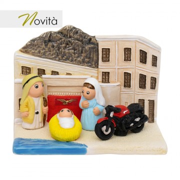 Presepe Lago di Como in...