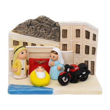 Presepe Lago di Como in...