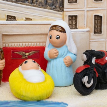 Presepe Lago di Como in...