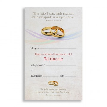 La Bibbia degli Sposi con...