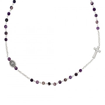 Rosario Girocollo con Grani...