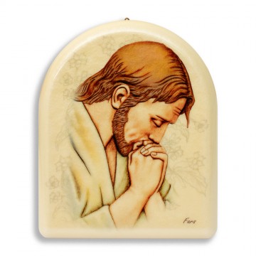 Quadretto a Cupola Gesù che...