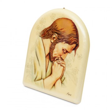 Quadretto a Cupola Gesù che...