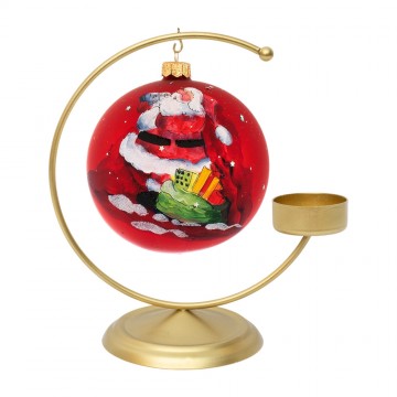 Supporto Dorato con Porta...