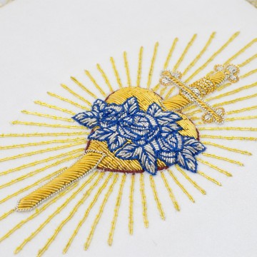 Palla Copricalice con Sacro...