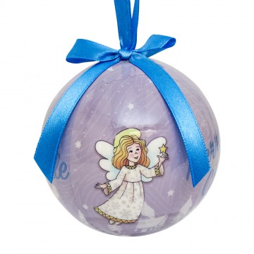 Palla di Natale con Angioletto