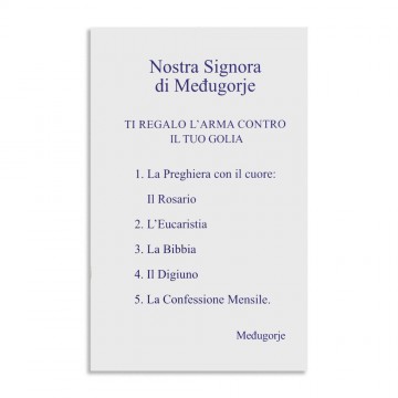 Santino Madonna Medjugorje