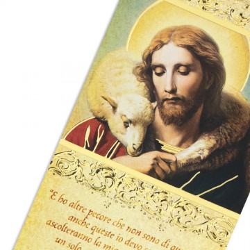 Segnalibro Gesù Buon Pastore