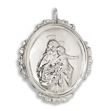 Medaglione Madonna del Rosario