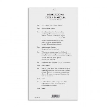 Benedizione della Famiglia...