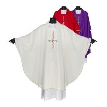 Casula con Ricamo Croce