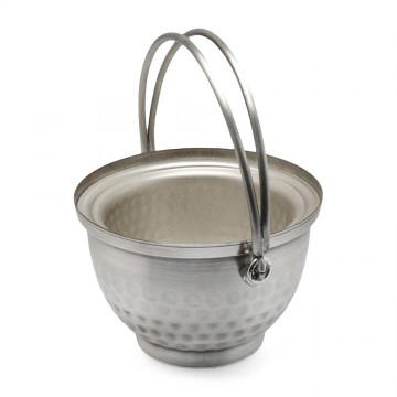 Secchiello Ottone Argentato