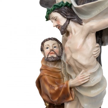 Statua San Francesco e Gesù...